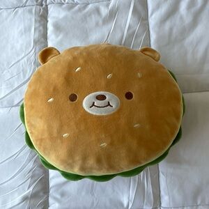 MINISO Hamburger Plush Toy Pillow